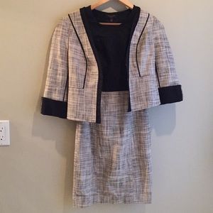 Dress along with jacket